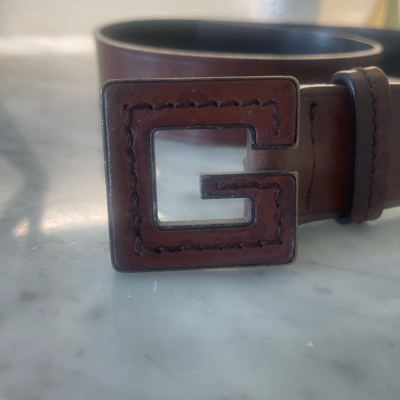 GUCCI Brown leather belt - Picture 6 of 6